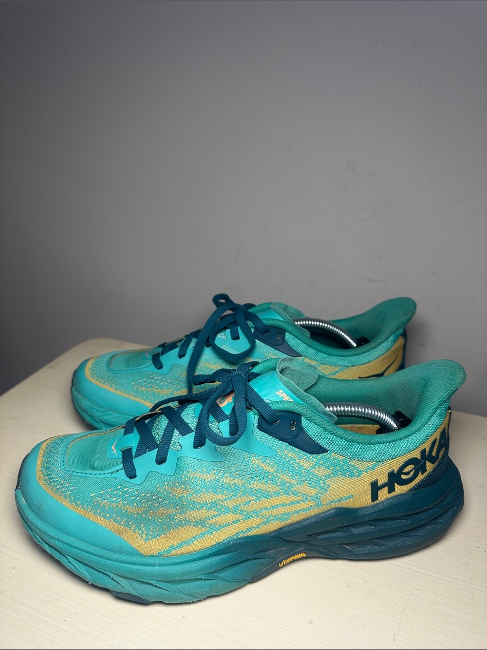 Hoka Speedgoat 5 deep Teal water garden Trail Running Sneakers